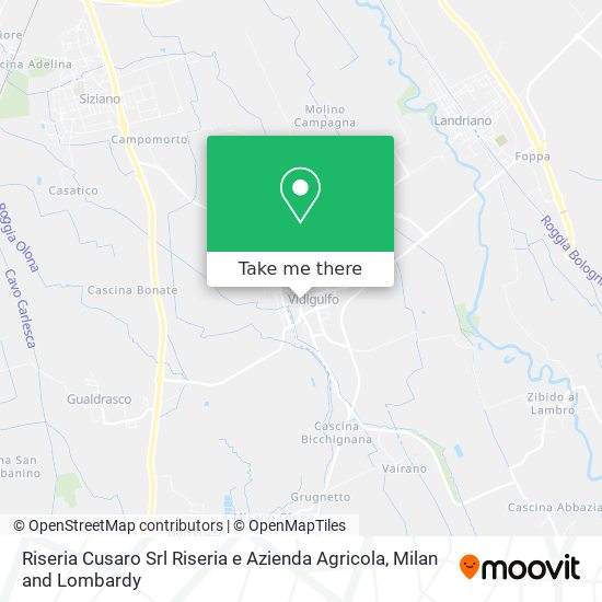 Riseria Cusaro Srl Riseria e Azienda Agricola map