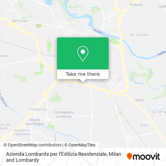 Azienda Lombarda per l'Edilizia Residenziale map