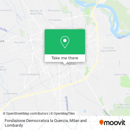 Fondazione Democratica la Quercia map
