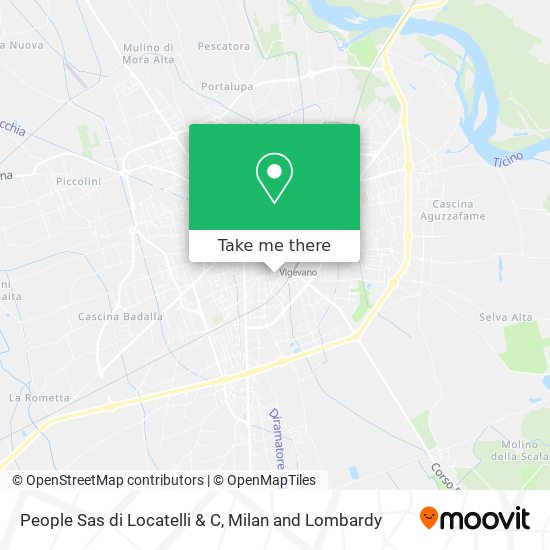 People Sas di Locatelli & C map