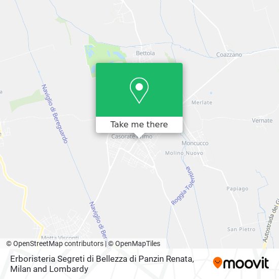 Erboristeria Segreti di Bellezza di Panzin Renata map