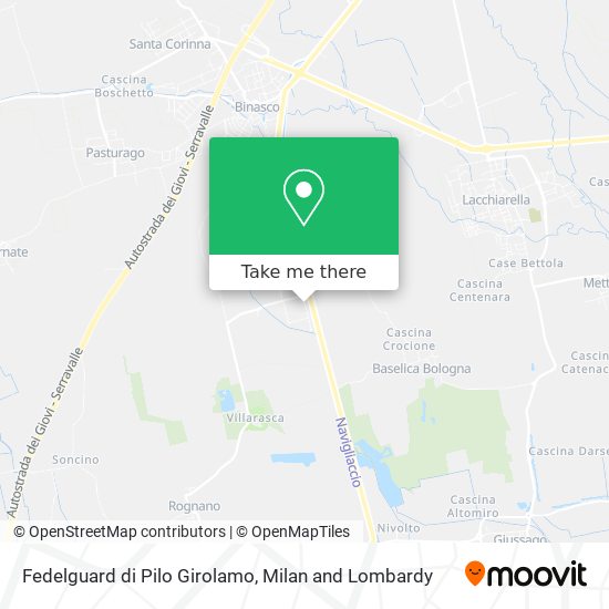 Fedelguard di Pilo Girolamo map