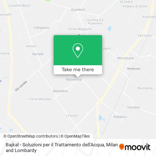 Bajkal - Soluzioni per il Trattamento dell'Acqua map