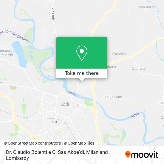 Dr. Claudio Boienti e C. Sas Akoe'di map