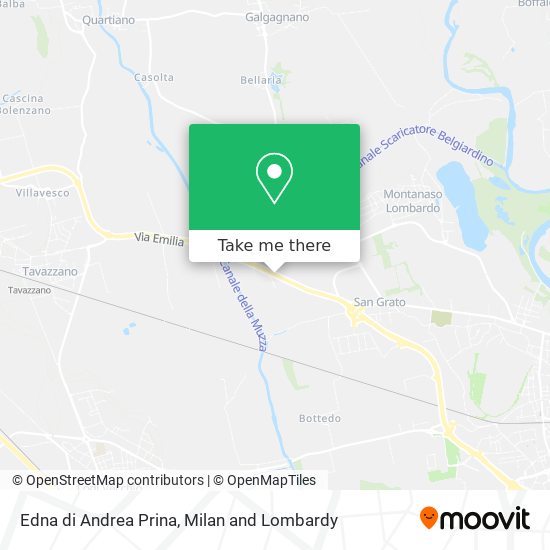 Edna di Andrea Prina map
