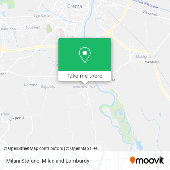 Milani Stefano map