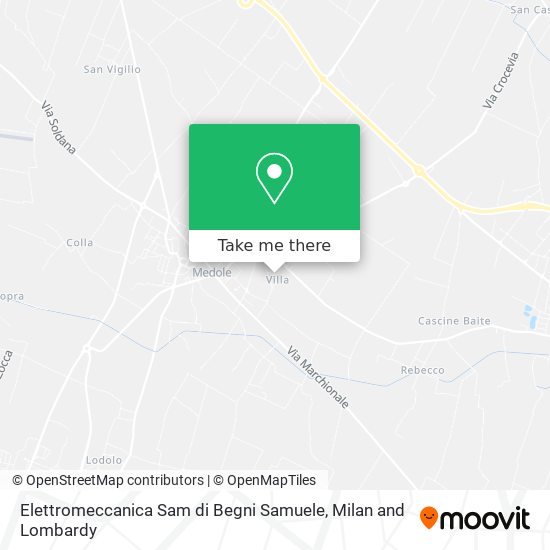 Elettromeccanica Sam di Begni Samuele map