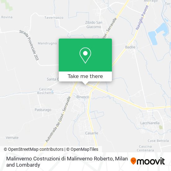 Malinverno Costruzioni di Malinverno Roberto map