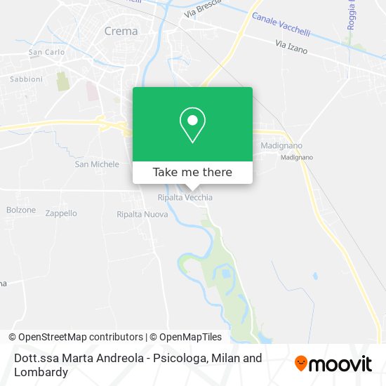 Dott.ssa Marta Andreola - Psicologa map