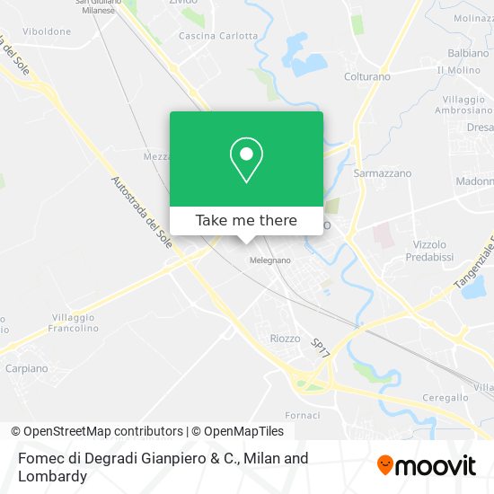 Fomec di Degradi Gianpiero & C. map