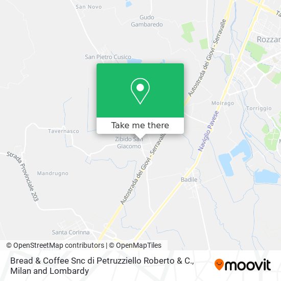 Bread & Coffee Snc di Petruzziello Roberto & C. map