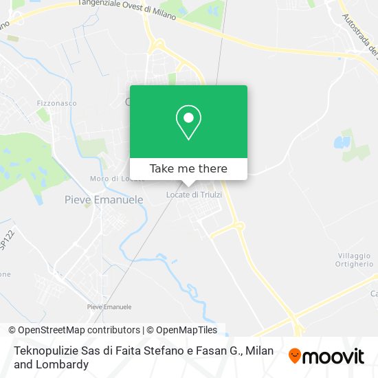 Teknopulizie Sas di Faita Stefano e Fasan G. map