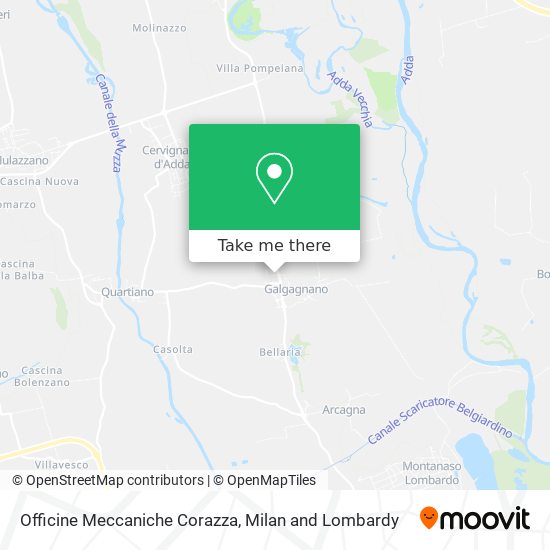 Officine Meccaniche Corazza map
