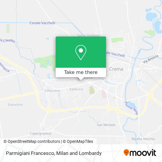 Parmigiani Francesco map