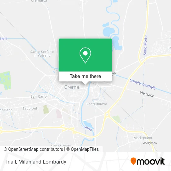 Inail map