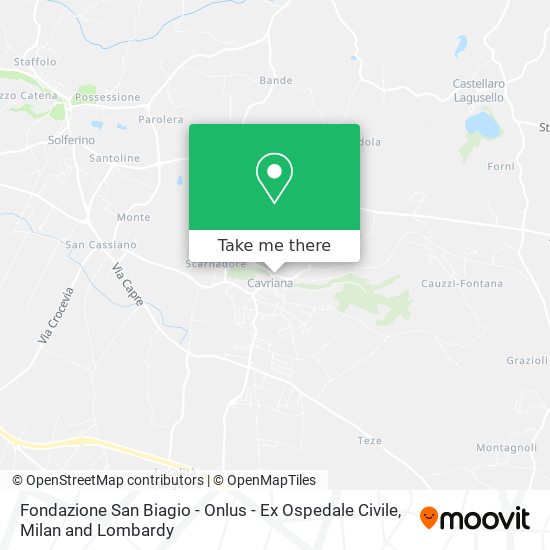 Fondazione San Biagio - Onlus - Ex Ospedale Civile map