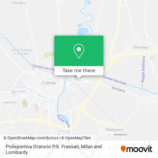 Polisportiva Oratorio P.G. Frassati map