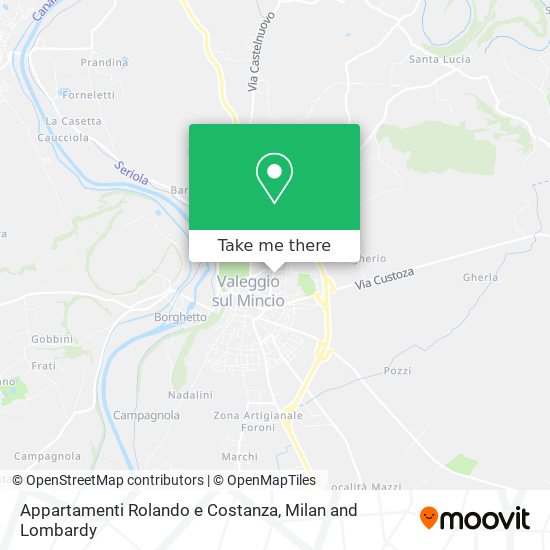 Appartamenti Rolando e Costanza map