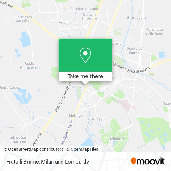 Fratelli Brame map