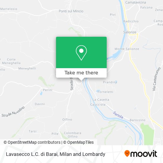 Lavasecco L.C. di Barai map