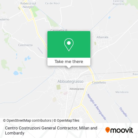 Centro Costruzioni General Contractor map
