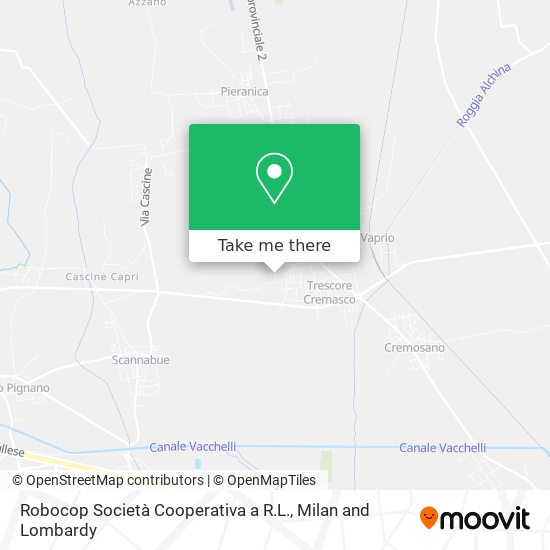 Robocop Società Cooperativa a R.L. map