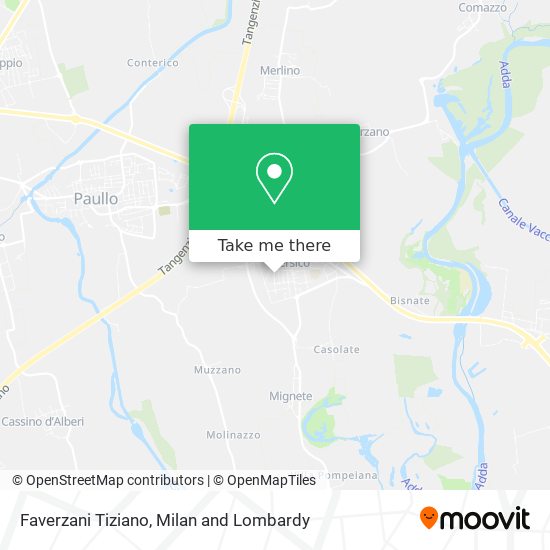 Faverzani Tiziano map