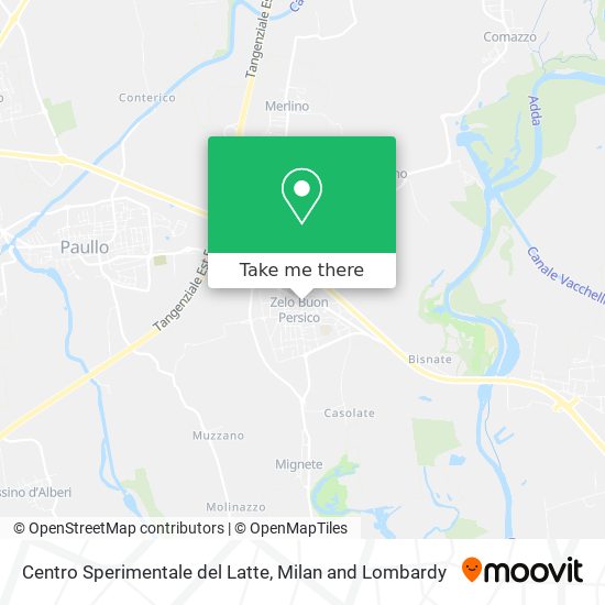Centro Sperimentale del Latte map