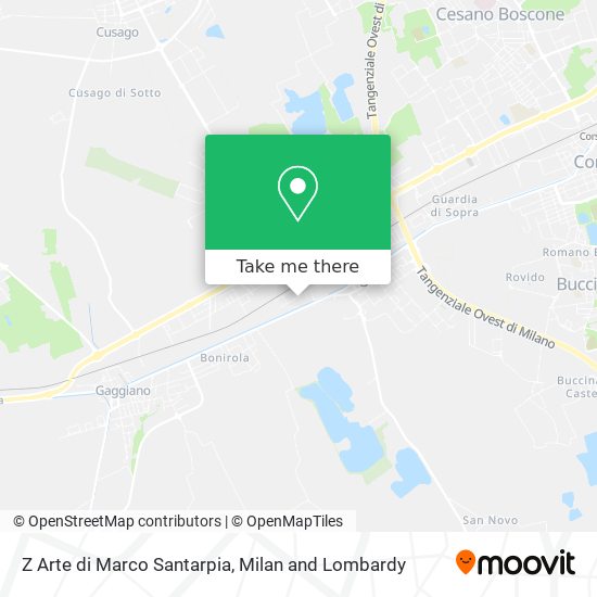Z Arte di Marco Santarpia map