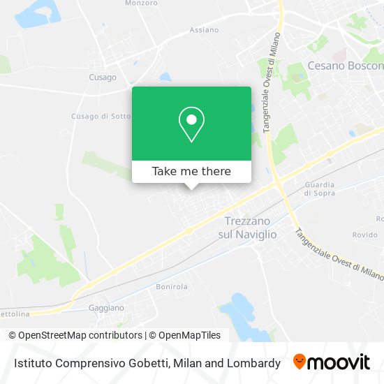 Istituto Comprensivo Gobetti map