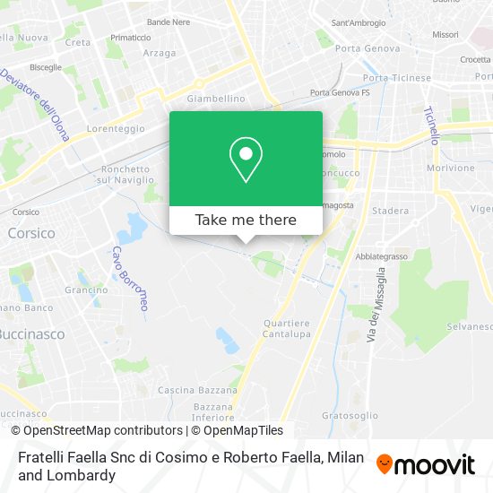 Fratelli Faella Snc di Cosimo e Roberto Faella map