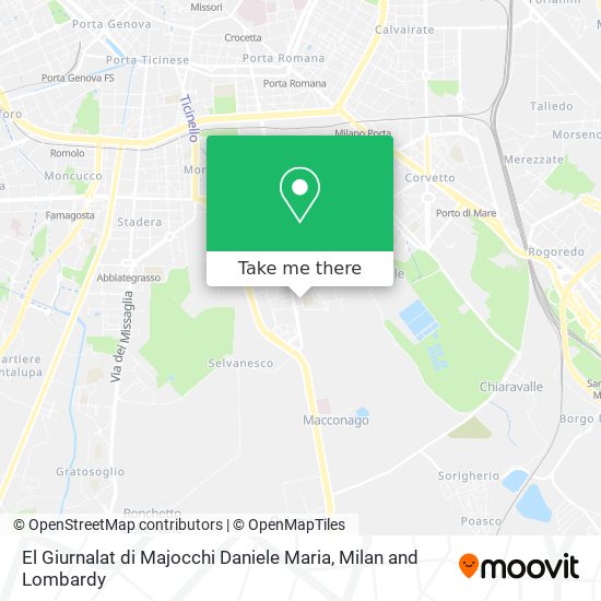 El Giurnalat di Majocchi Daniele Maria map