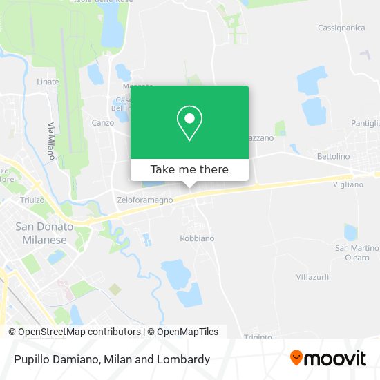Pupillo Damiano map