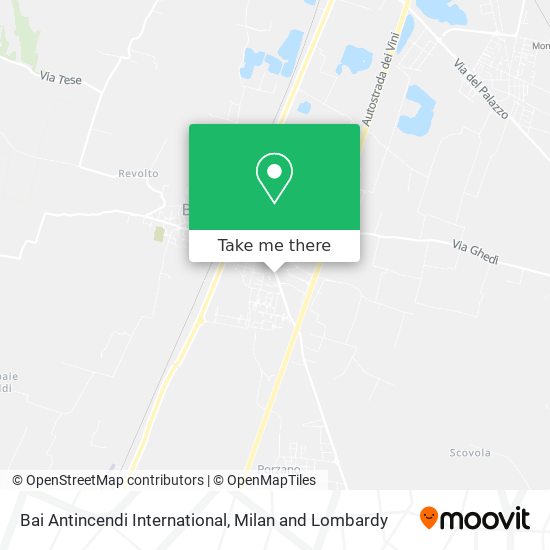 Bai Antincendi International map