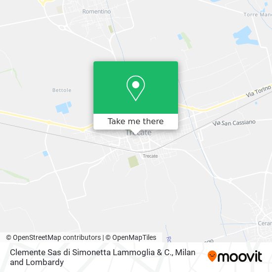 Clemente Sas di Simonetta Lammoglia & C. map
