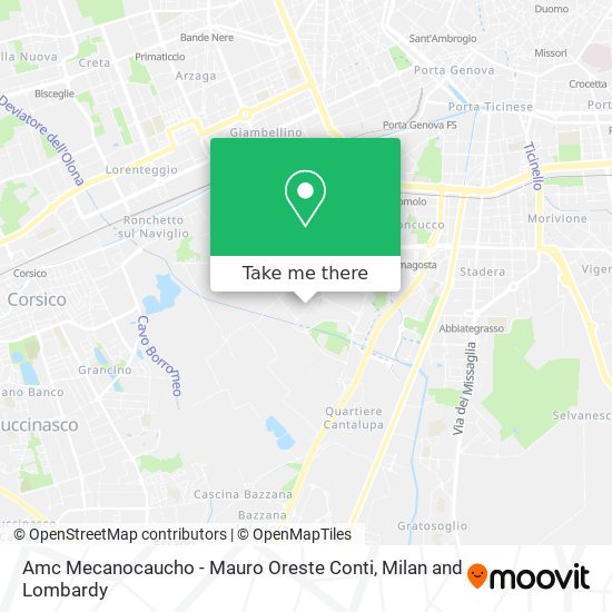 Amc Mecanocaucho - Mauro Oreste Conti map