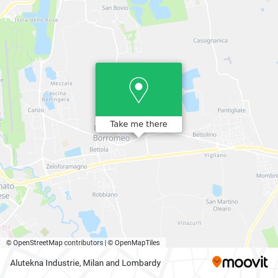 Alutekna Industrie map