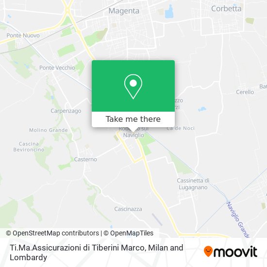 Ti.Ma.Assicurazioni di Tiberini Marco map
