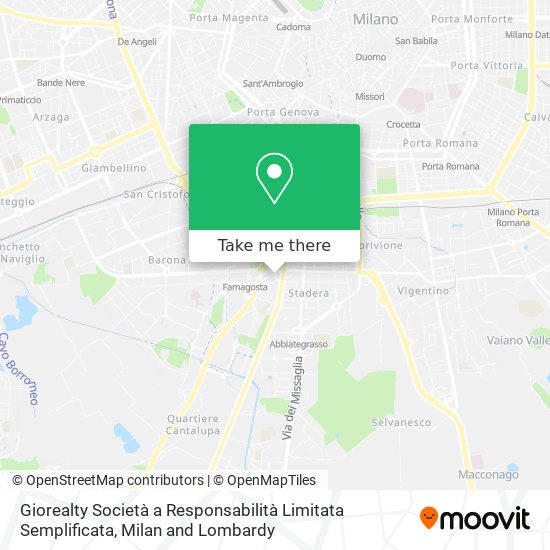 Giorealty Società a Responsabilità Limitata Semplificata map