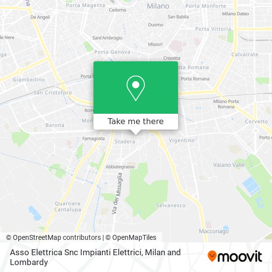 Asso Elettrica Snc Impianti Elettrici map