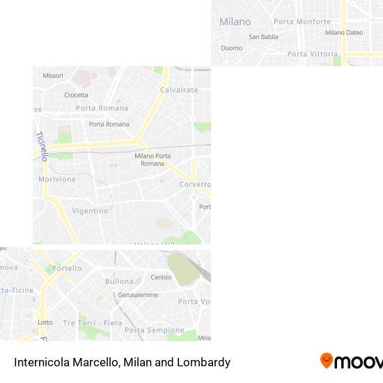 Internicola Marcello map