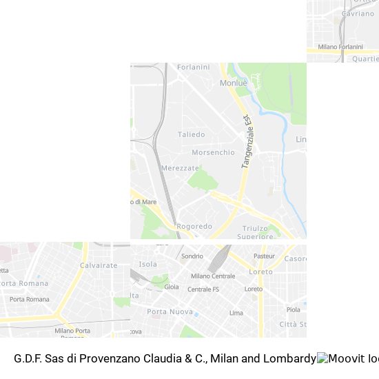 G.D.F. Sas di Provenzano Claudia & C. map