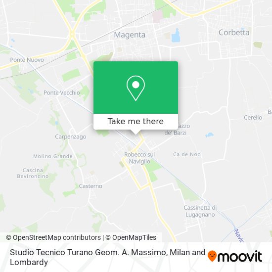 Studio Tecnico Turano Geom. A. Massimo map