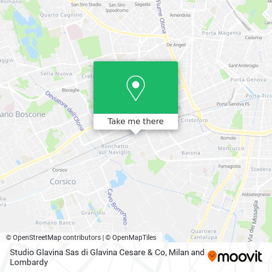 Studio Glavina Sas di Glavina Cesare & Co map