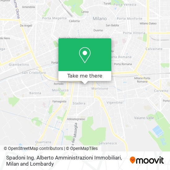 Spadoni Ing. Alberto Amministrazioni Immobiliari map