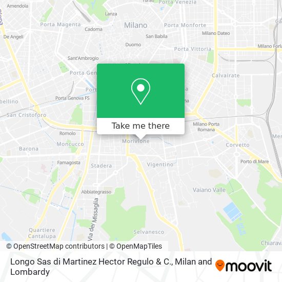 Longo Sas di Martinez Hector Regulo & C. map