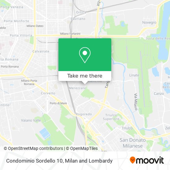 Condominio Sordello 10 map