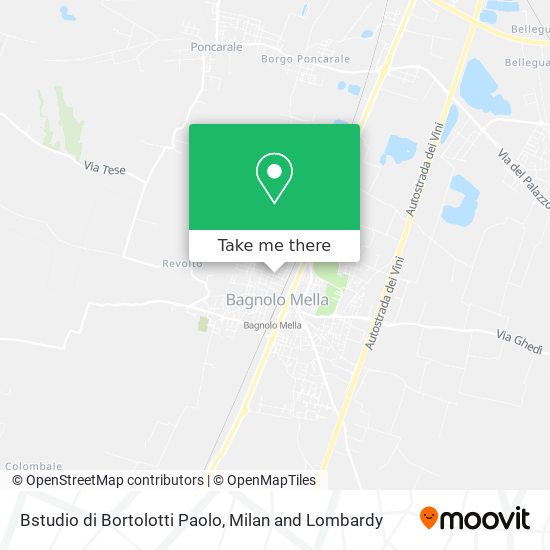 Bstudio di Bortolotti Paolo map