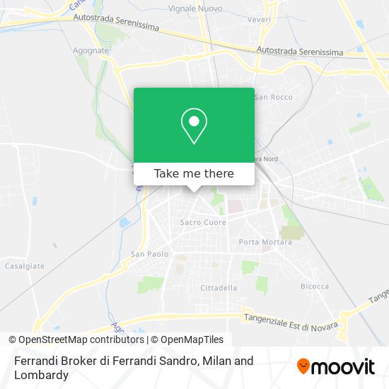 Ferrandi Broker di Ferrandi Sandro map