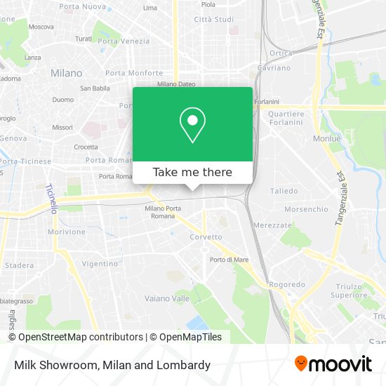 Milk Showroom map